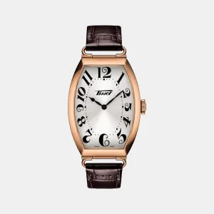 Gentleman Women Analog Leather Watch T1285093603200