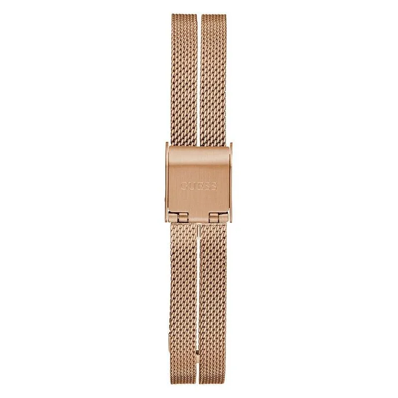Guess Array Rose Gold Ladies Analog Watch GW0471L3