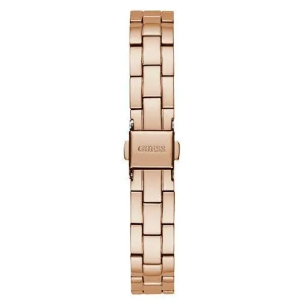 Guess Brilliant Rose Gold Tone Analog Ladies Watch GW0384L3