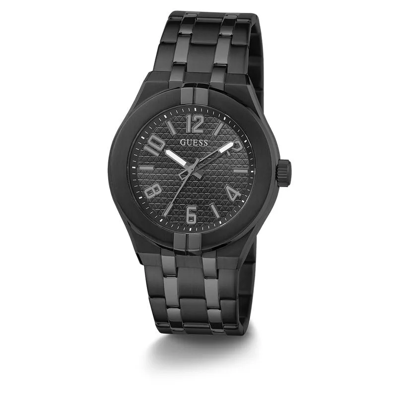 Guess Escape Black Dial Analog Watch