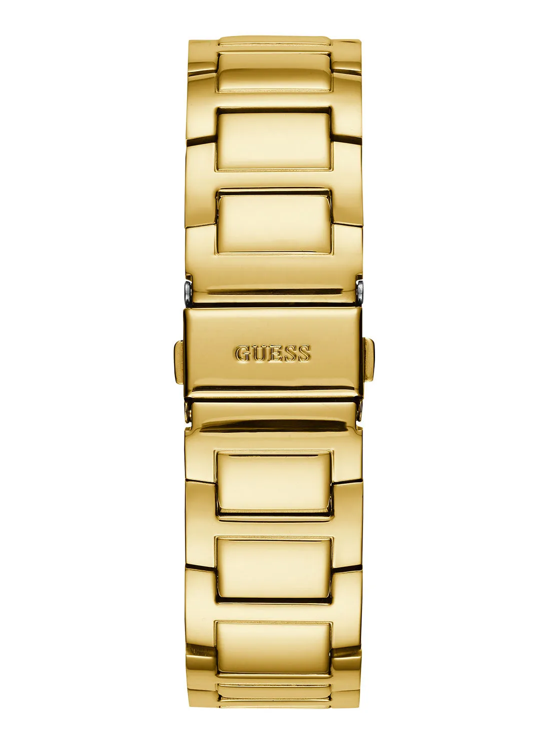 Guess Frontier Gold Dial Gold Tone Multi-function Watch W1156L2