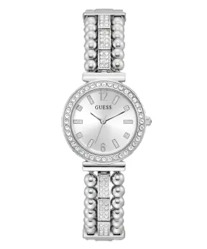 Guess Gala Silver Dial Stainless Steel Watch GW0401L1