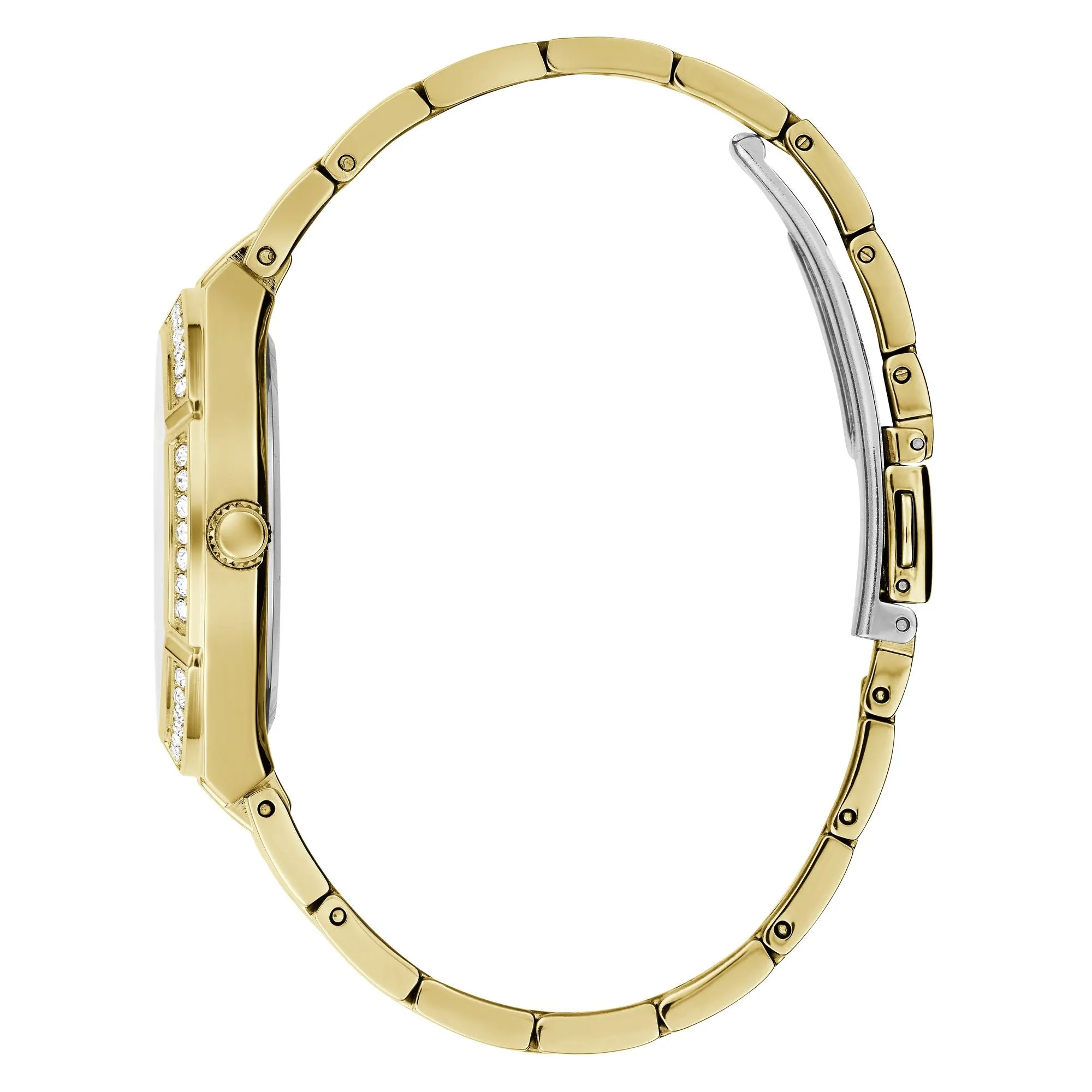 GUESS Gold Cosmo Crystal Watch GW0033L2