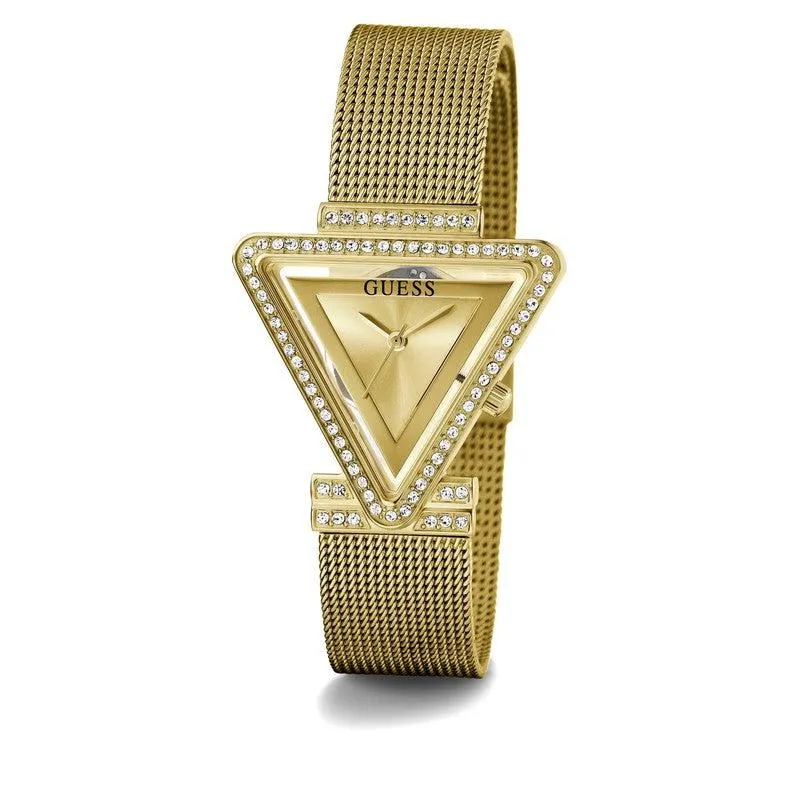 GUESS Ladies Gold Tone Analog Watch GW0508L2