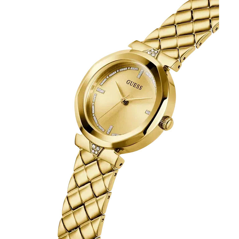 Guess Ladies Gold Tone Analog Watch GW0613L2