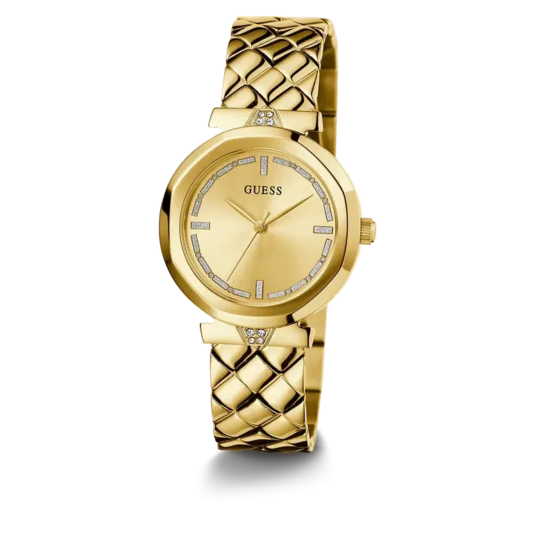 Guess Ladies Gold Tone Analog Watch GW0613L2