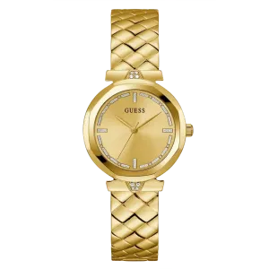 Guess Ladies Gold Tone Analog Watch GW0613L2