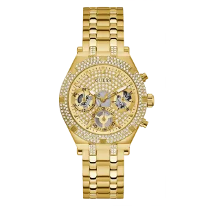 Guess Ladies Gold Tone Multi-function Watch GW0440L2