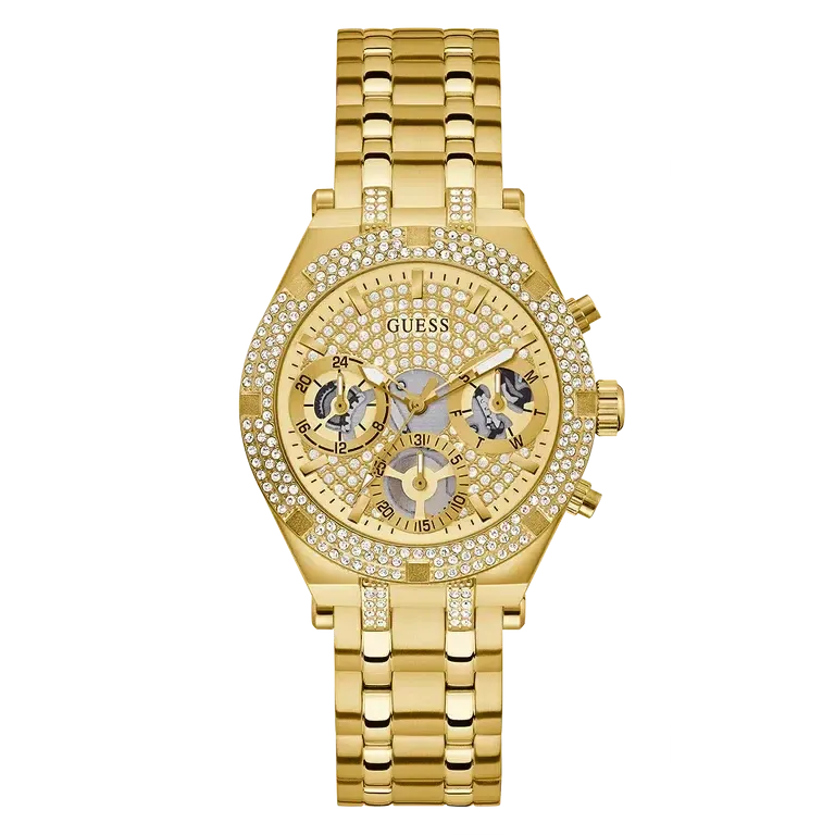Guess Ladies Gold Tone Multi-function Watch GW0440L2