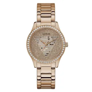 GUESS Ladies Idol Rose Gold Tone Analog Watch GW0605L3
