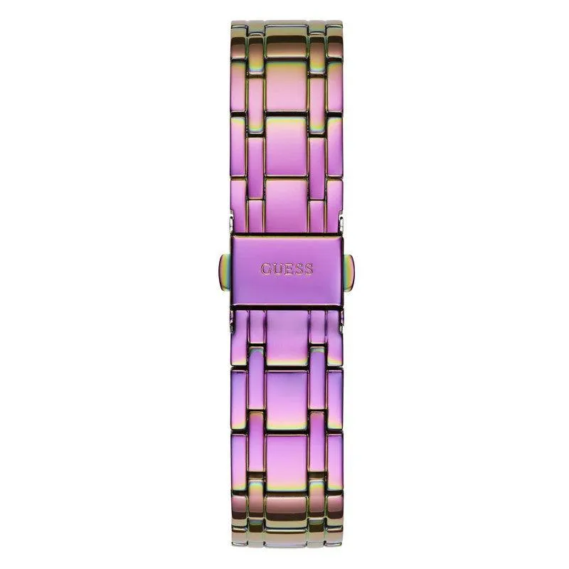 Guess Ladies Iridescent Tone Multi-function Watch GW0604L4