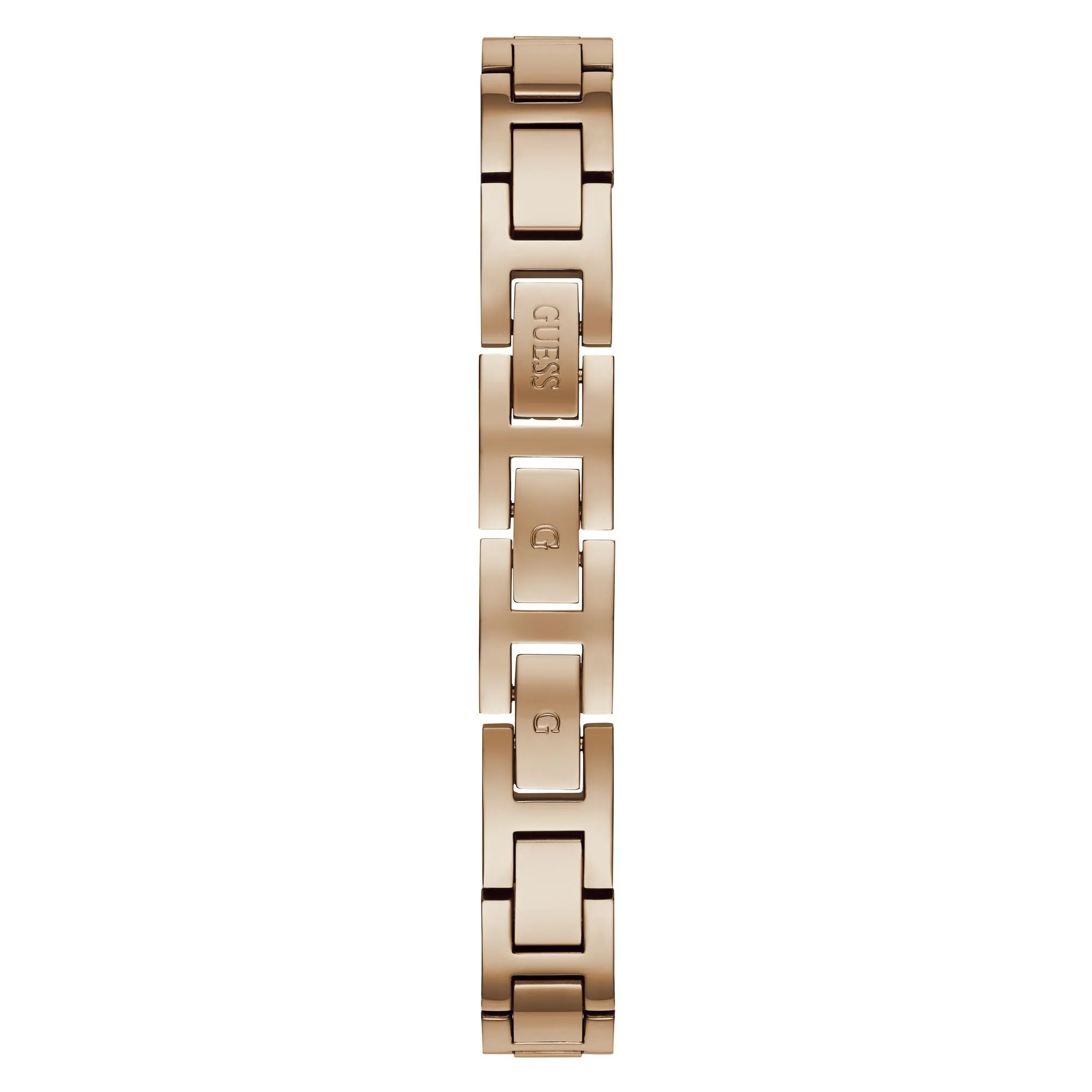 GUESS Ladies Rose Gold Tone Analog Watch GW0022L3