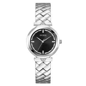 Guess Ladies Silver Tone Analog Watch GW0613L1
