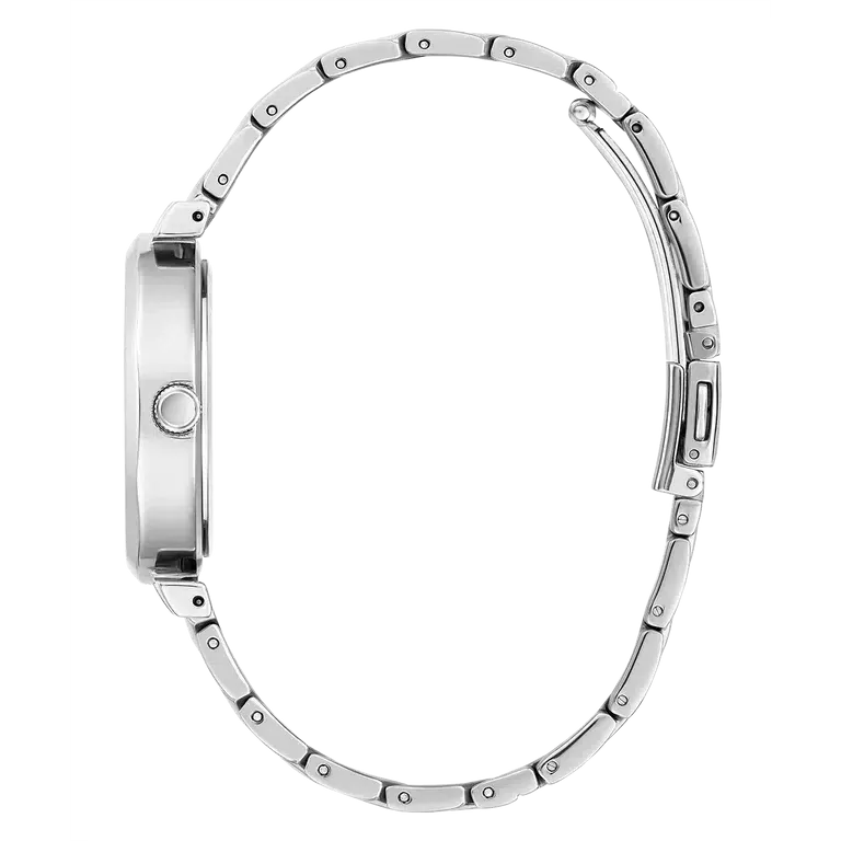 Guess Ladies Silver Tone Analog Watch GW0613L1