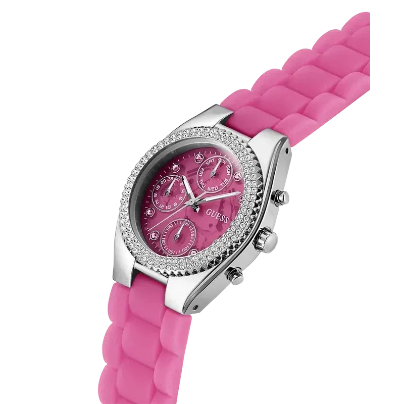 Guess Ladies Sparkling Pink Limited Edition Watch