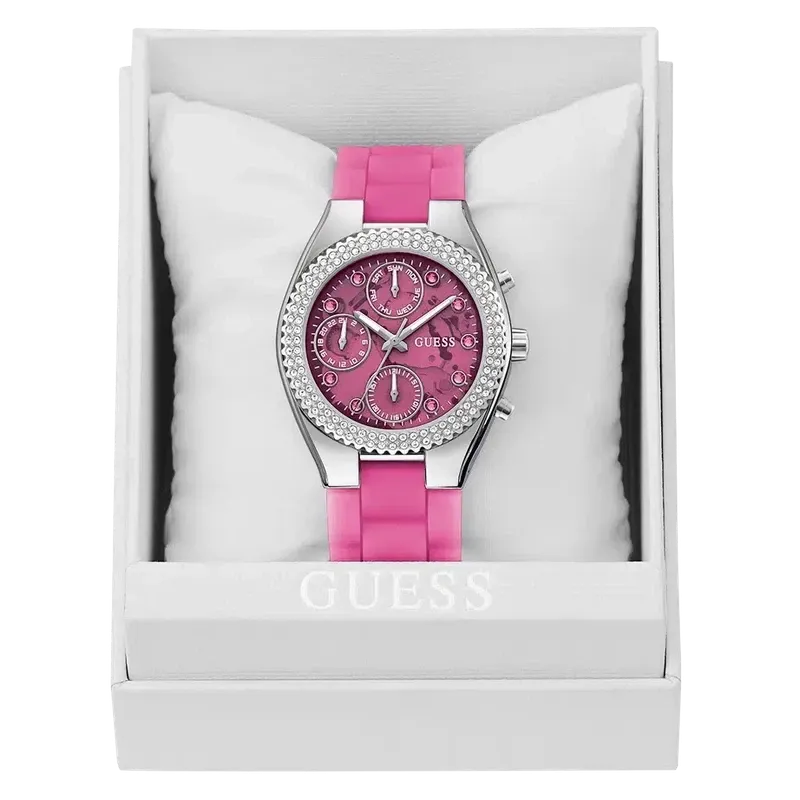 Guess Ladies Sparkling Pink Limited Edition Watch