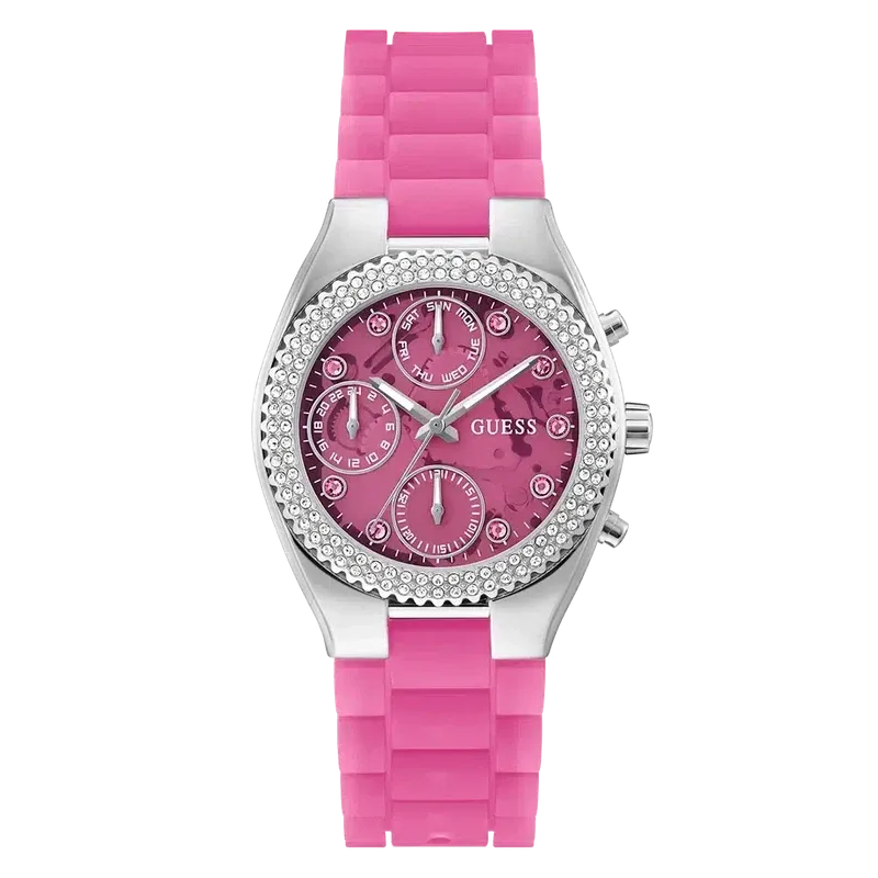 Guess Ladies Sparkling Pink Limited Edition Watch