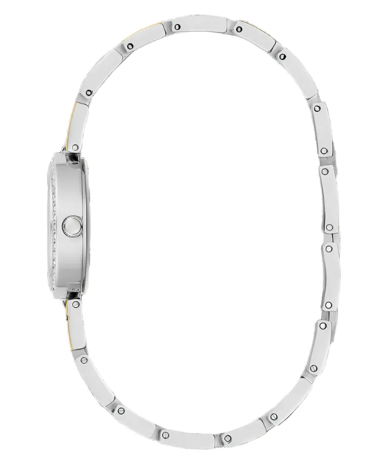 Guess Lady G Silver Dial Two Tone Stainless Steel Watch GW0656L1