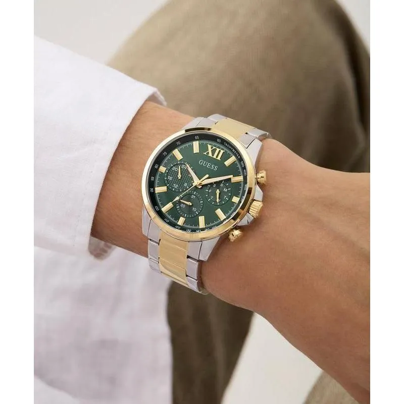 Guess Mens 2-Tone Multi-function Watch