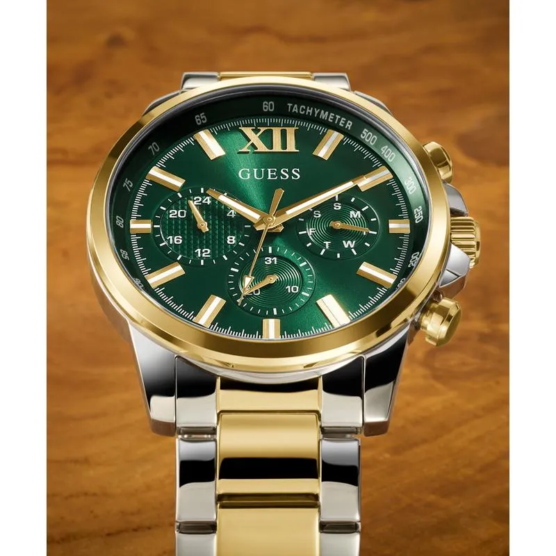 Guess Mens 2-Tone Multi-function Watch