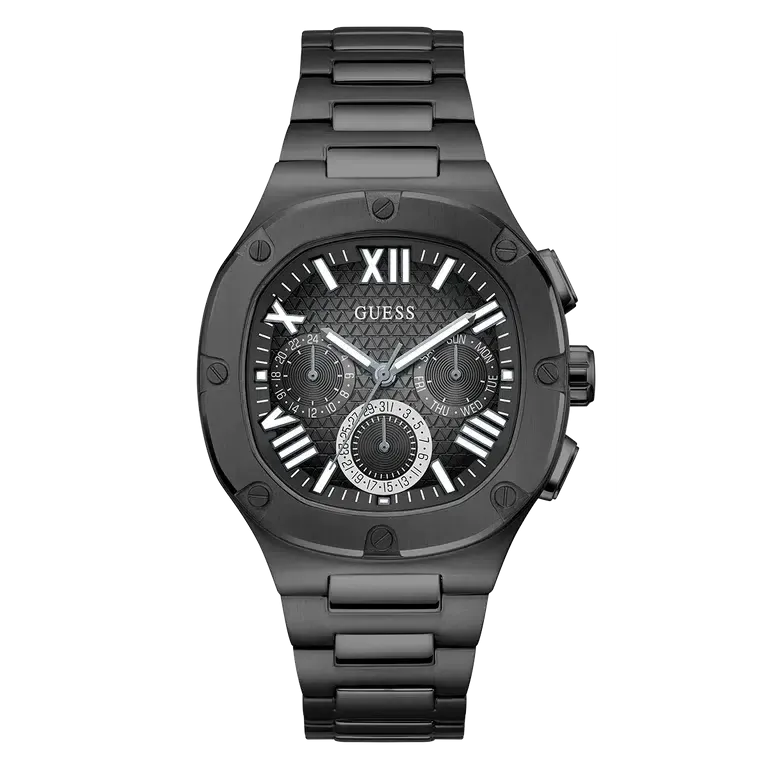 Guess Mens Black Multi-function Watch GW0572G3