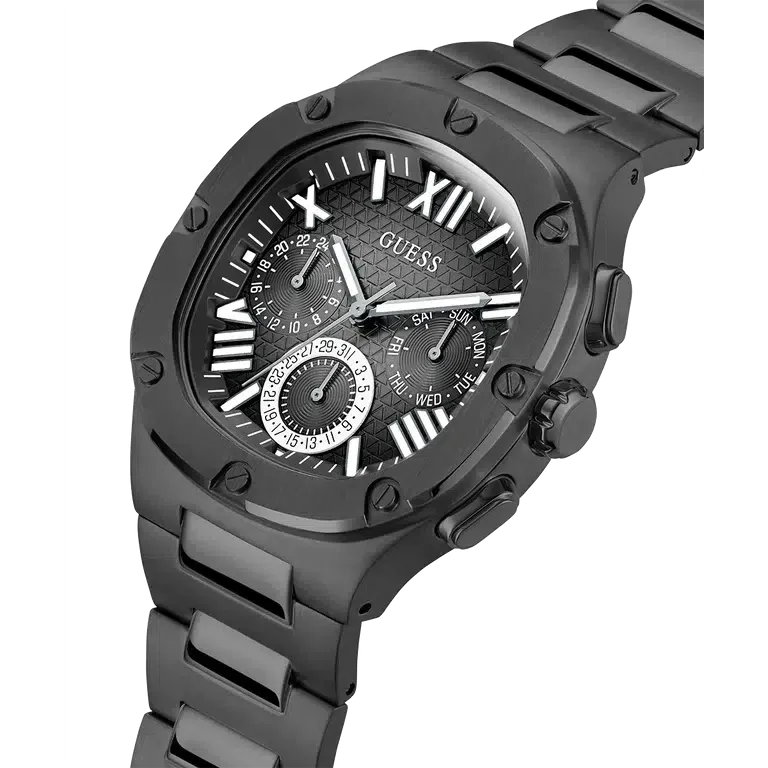 Guess Mens Black Multi-function Watch GW0572G3