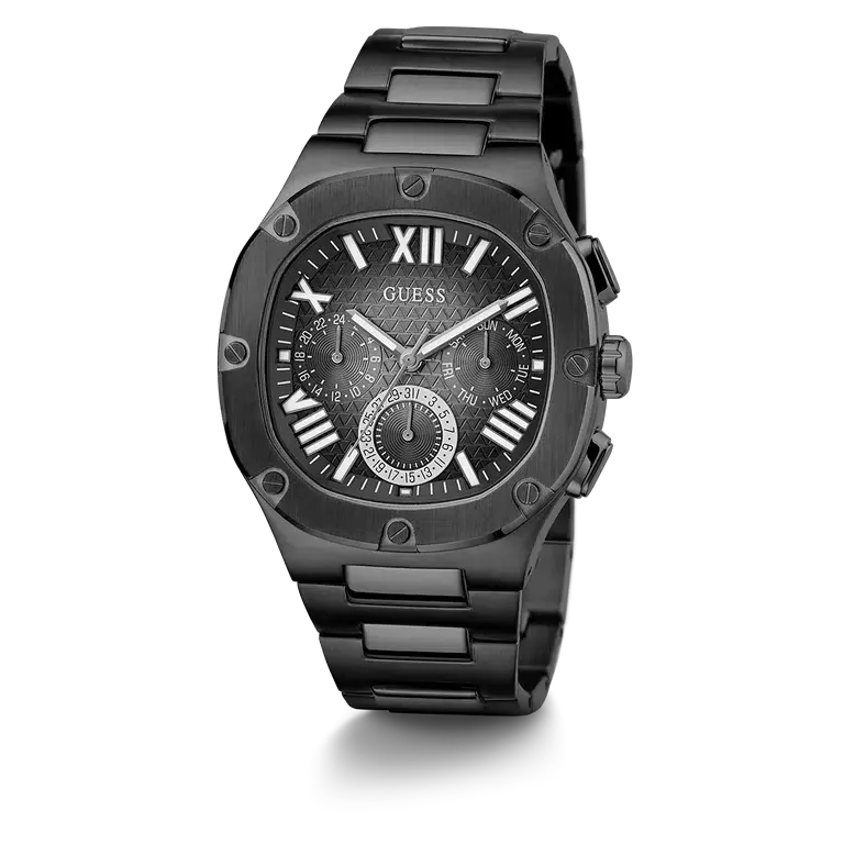 Guess Mens Black Multi-function Watch GW0572G3
