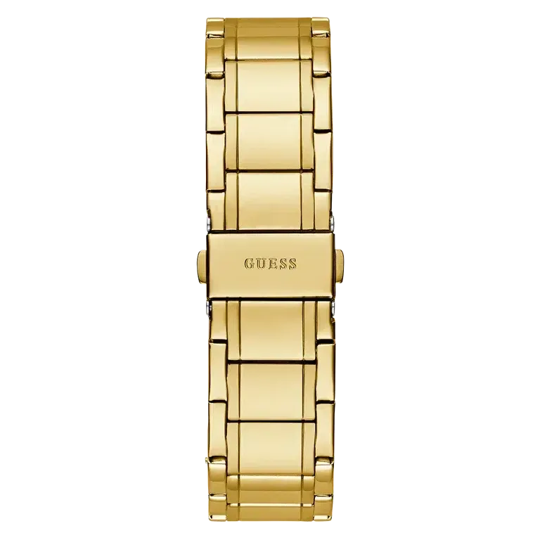 Guess Mens Gold Tone Analog Watch GW0626G2