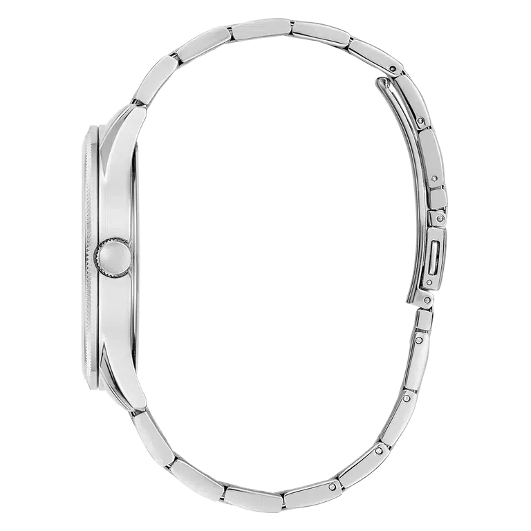 Guess Mens Silver Analog Watch GW0626G1