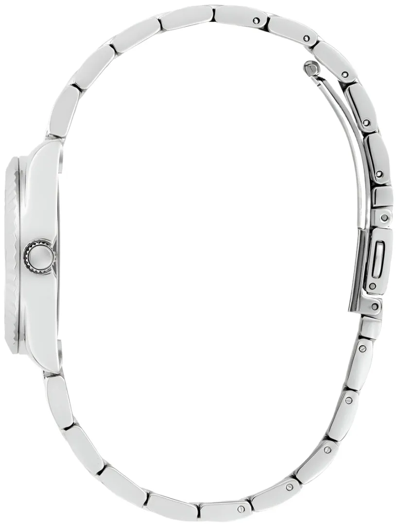 Guess Mini Luna Silver Dial Stainless Steel Watch GW0687L1