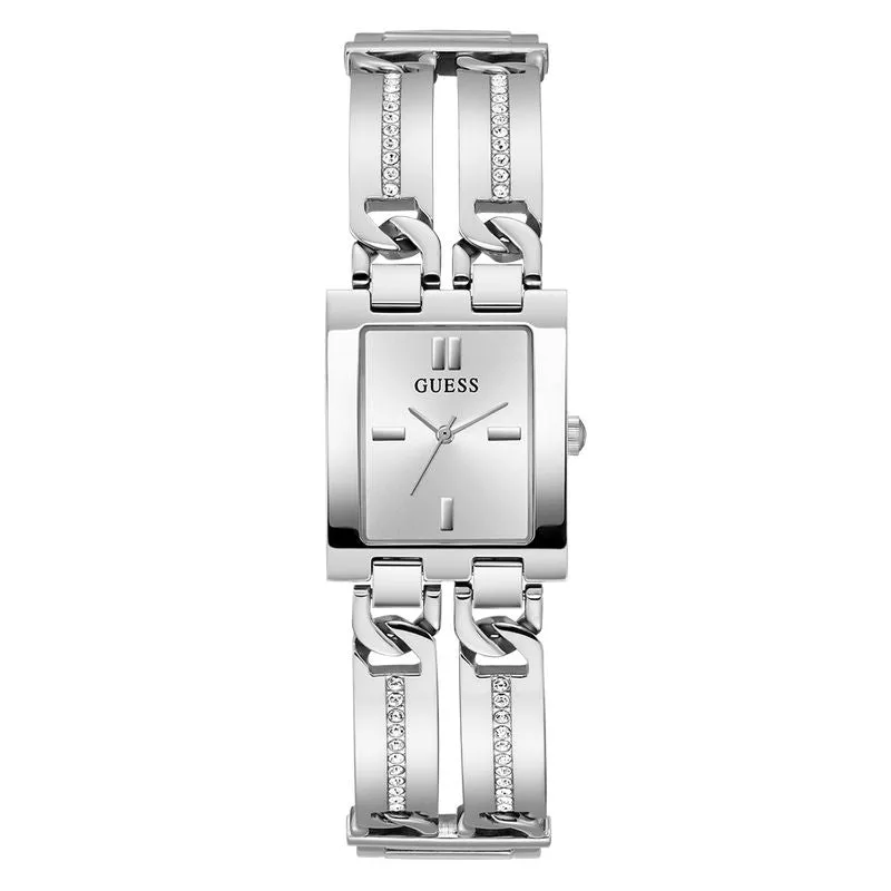 Guess Mod Id Silver Dial Analog Watch