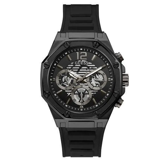 Guess Momentum Black Multi-Function Gents Watch GW0263G4