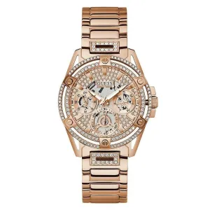 Guess Queen Rose Gold Tone Analog Ladies Watch GW0464L3