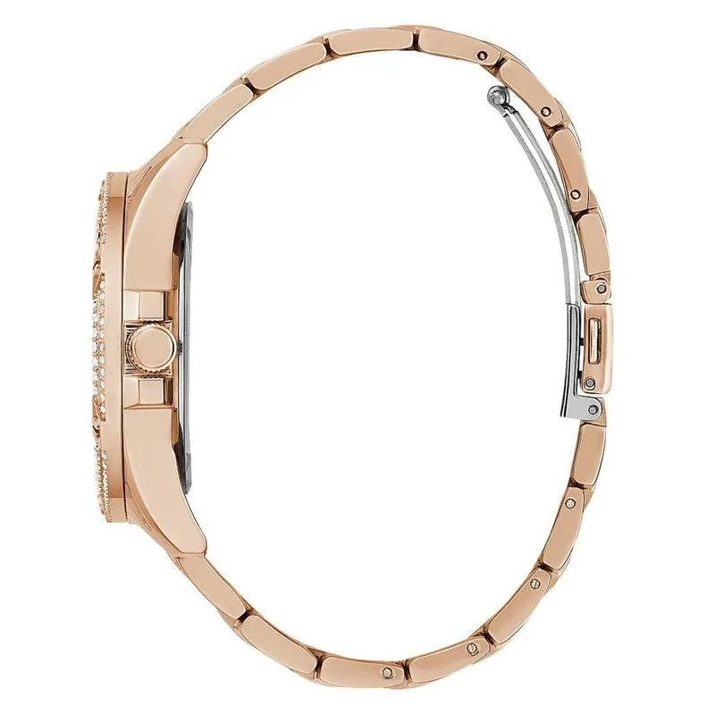 Guess Queen Rose Gold Tone Analog Ladies Watch GW0464L3