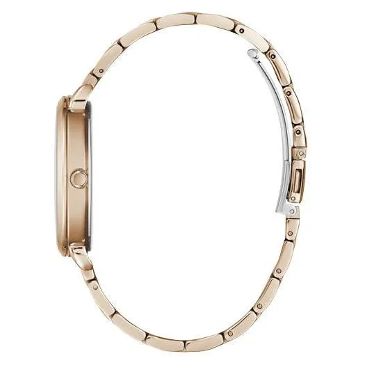 Guess Sparkling Rose Rose Gold Tone Analog Ladies Watch GW0242L3