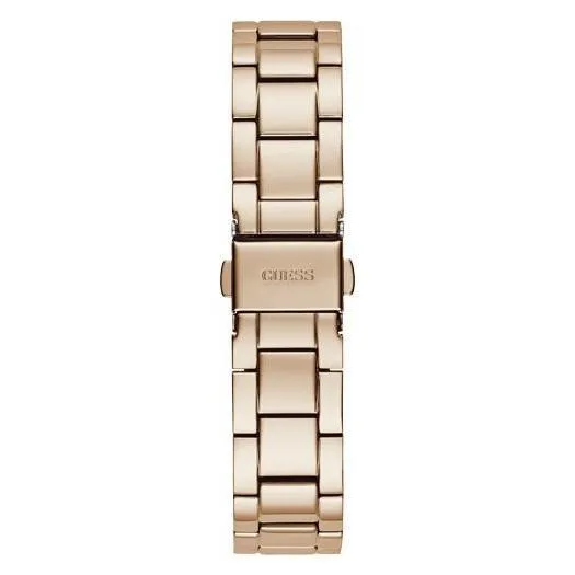 Guess Sparkling Rose Rose Gold Tone Analog Ladies Watch GW0242L3