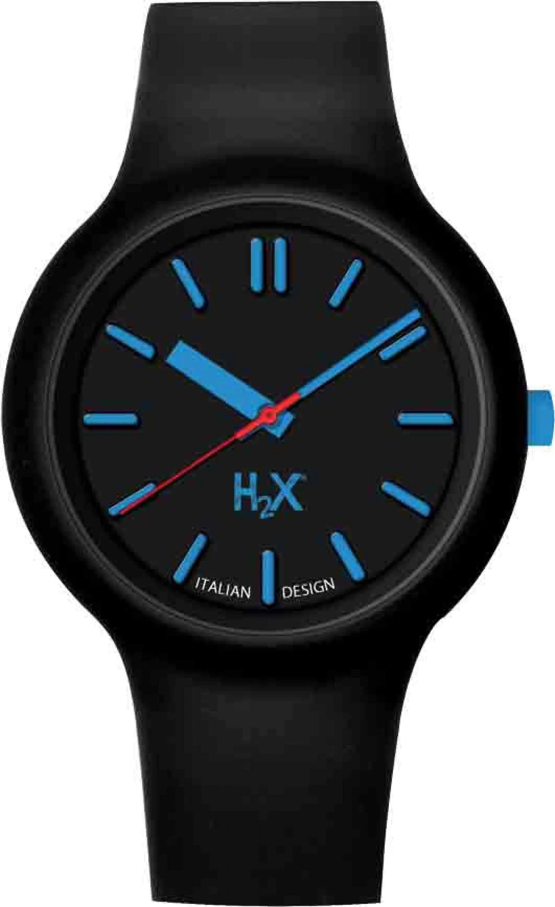H2X One 43MM Gent Nero Unisex cod. P-SN390UNB