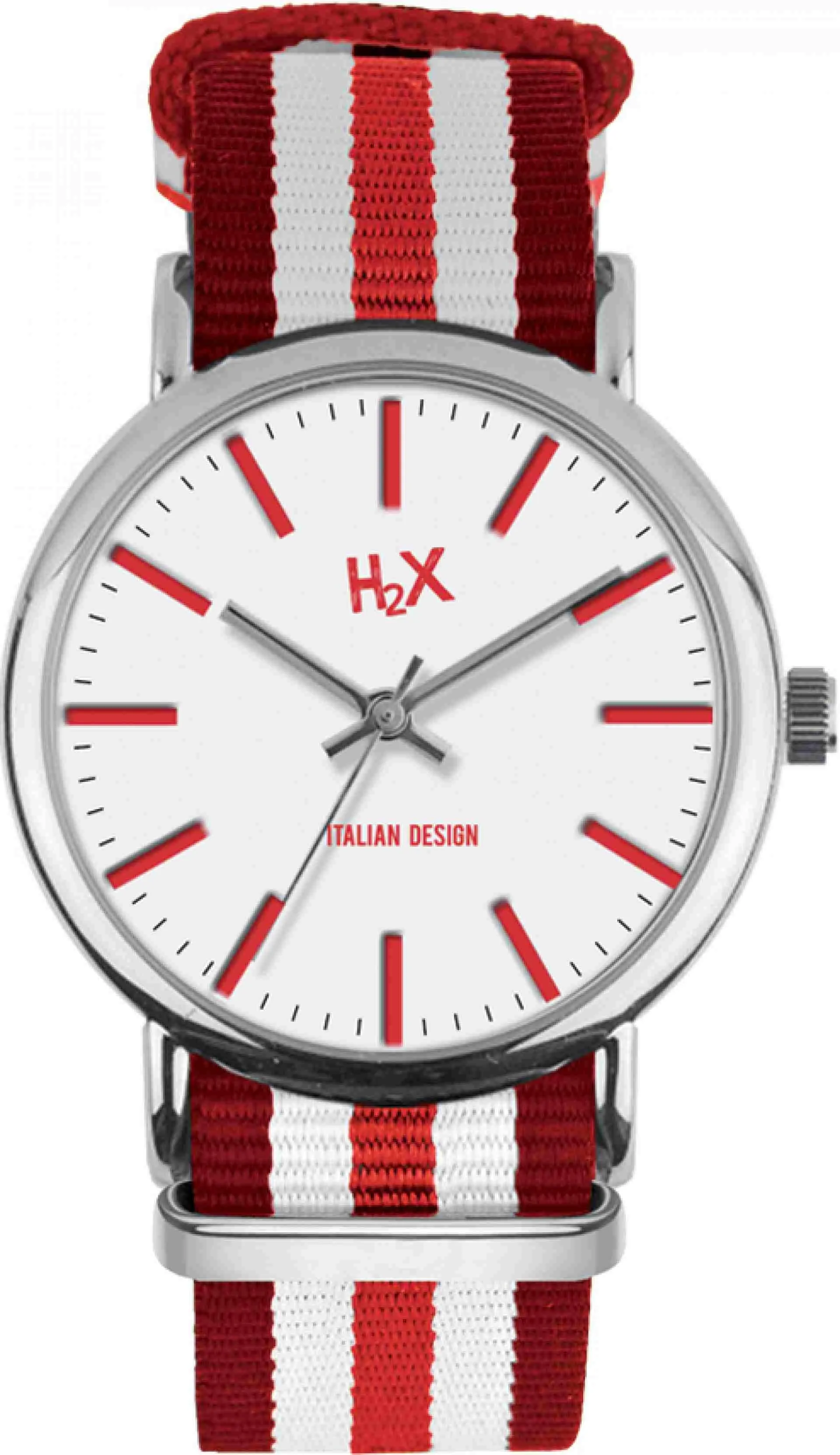 H2X Tidy 39mm Rosso Unisex cod. P-FA415XI5