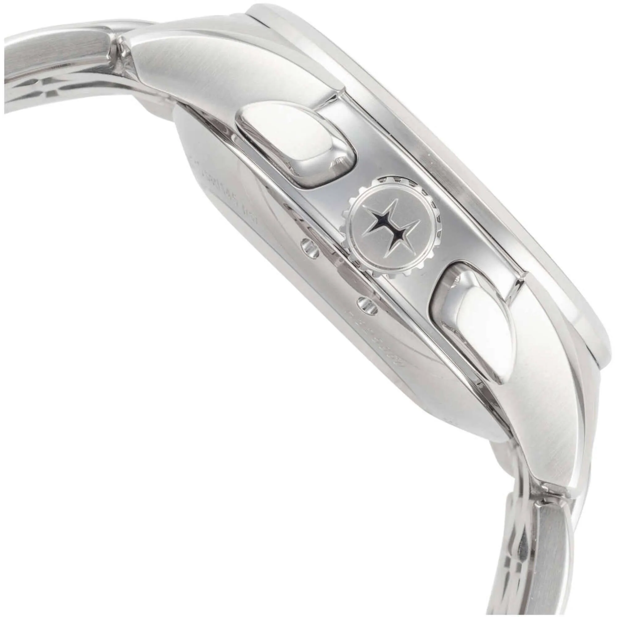 Hamilton Men's Automatic Watch - Jazzmaster Chrono White Dial Bracelet | H32586111