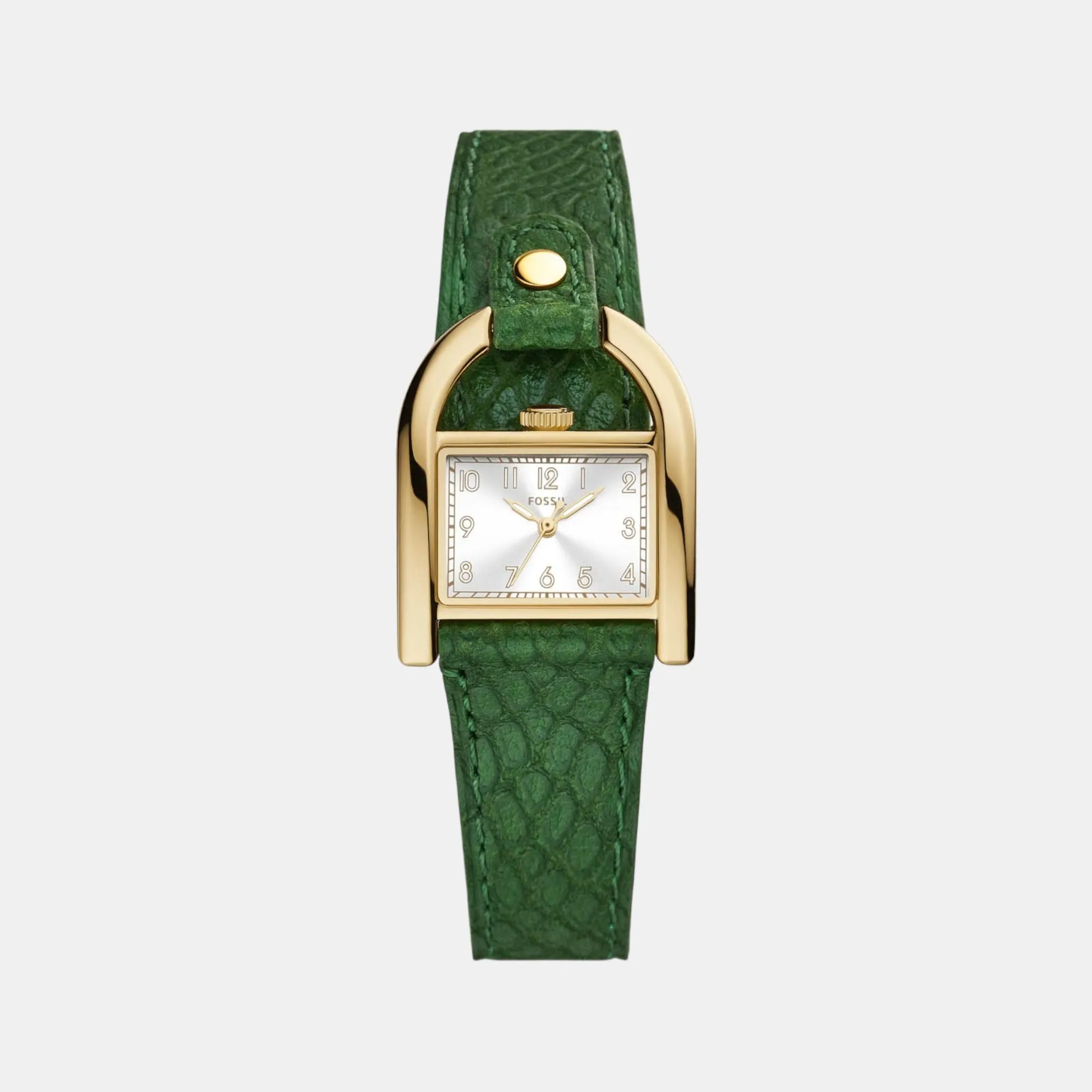 Harwell Women Quartz White Dial Analog Leather Watch ES5267
