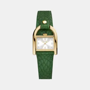 Harwell Women Quartz White Dial Analog Leather Watch ES5267