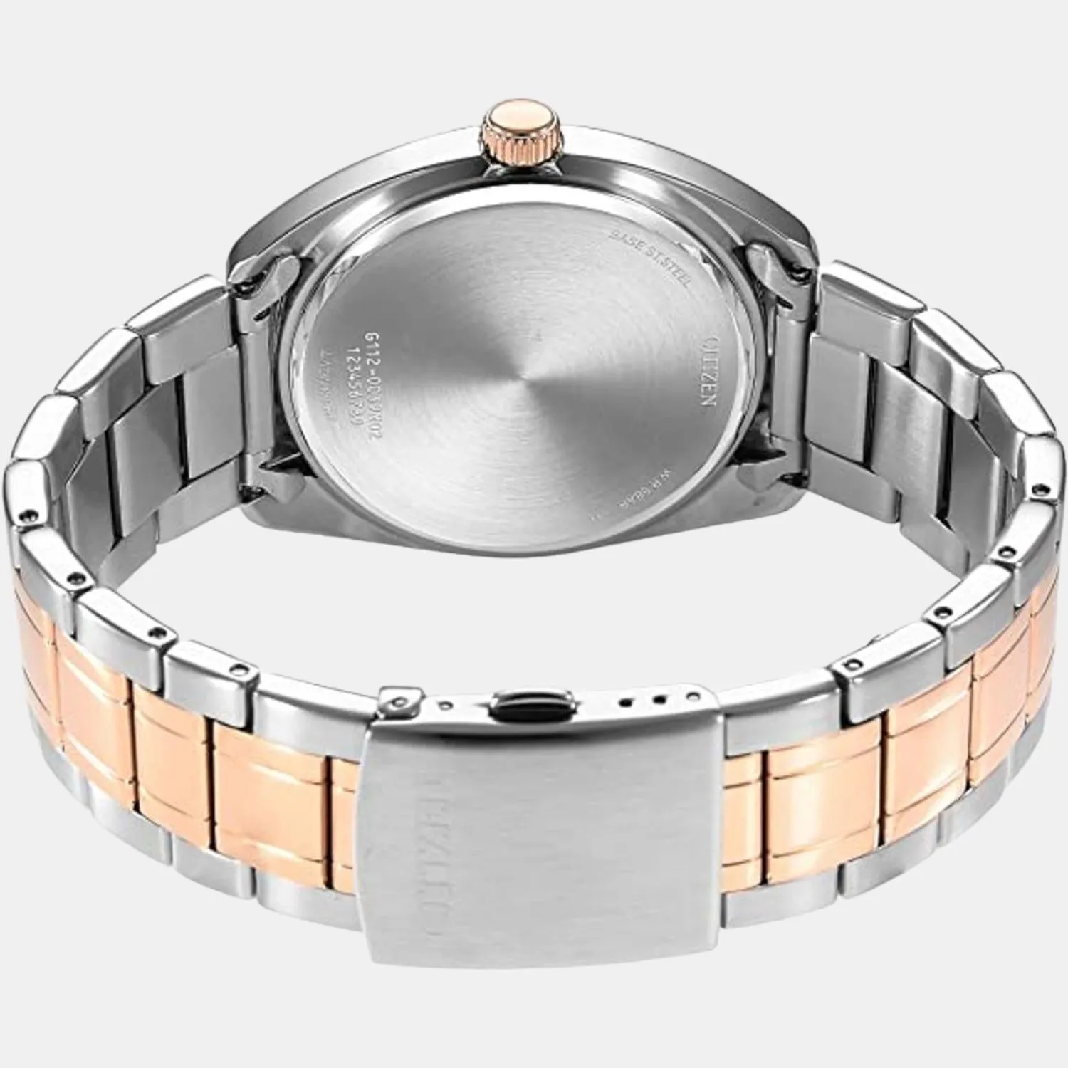 Hyperion Men Quartz Red Dial Analog Stainless Steel Watch BI5104-57X