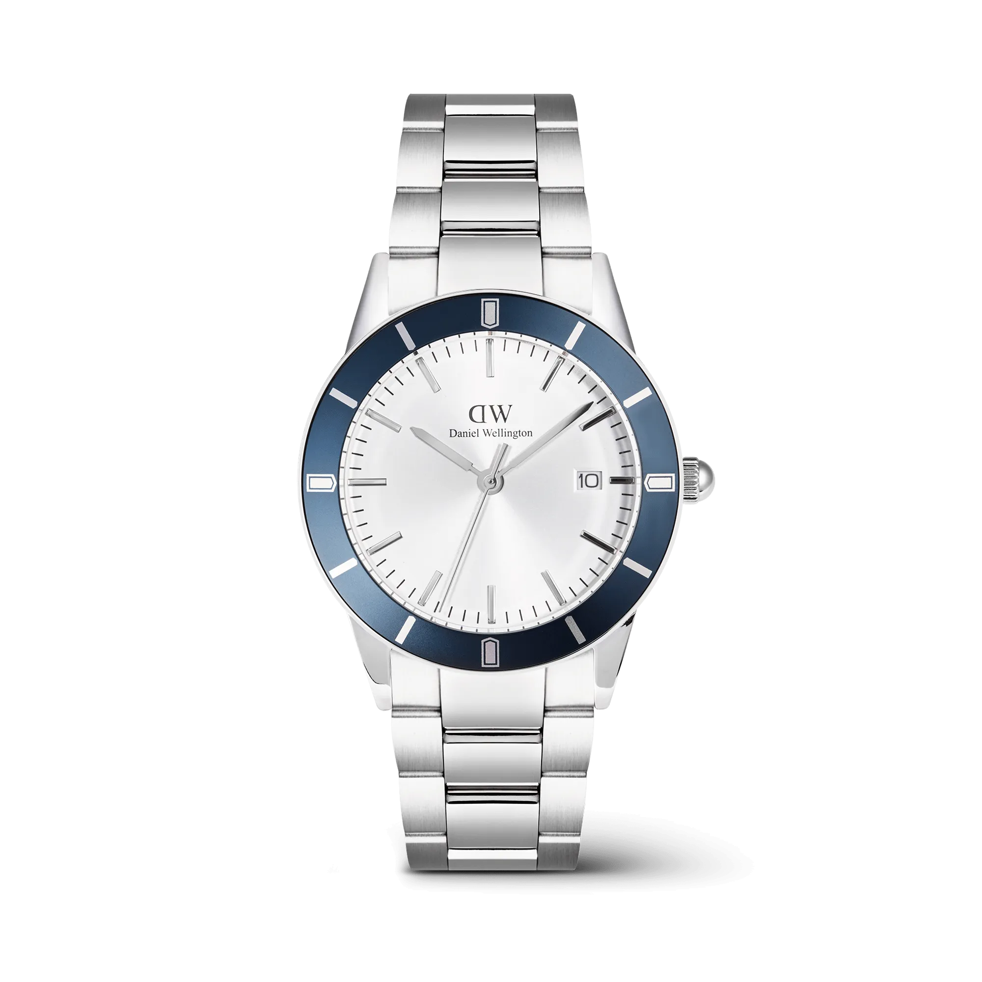 Iconic Paradigma Link Blue Bezel Silver