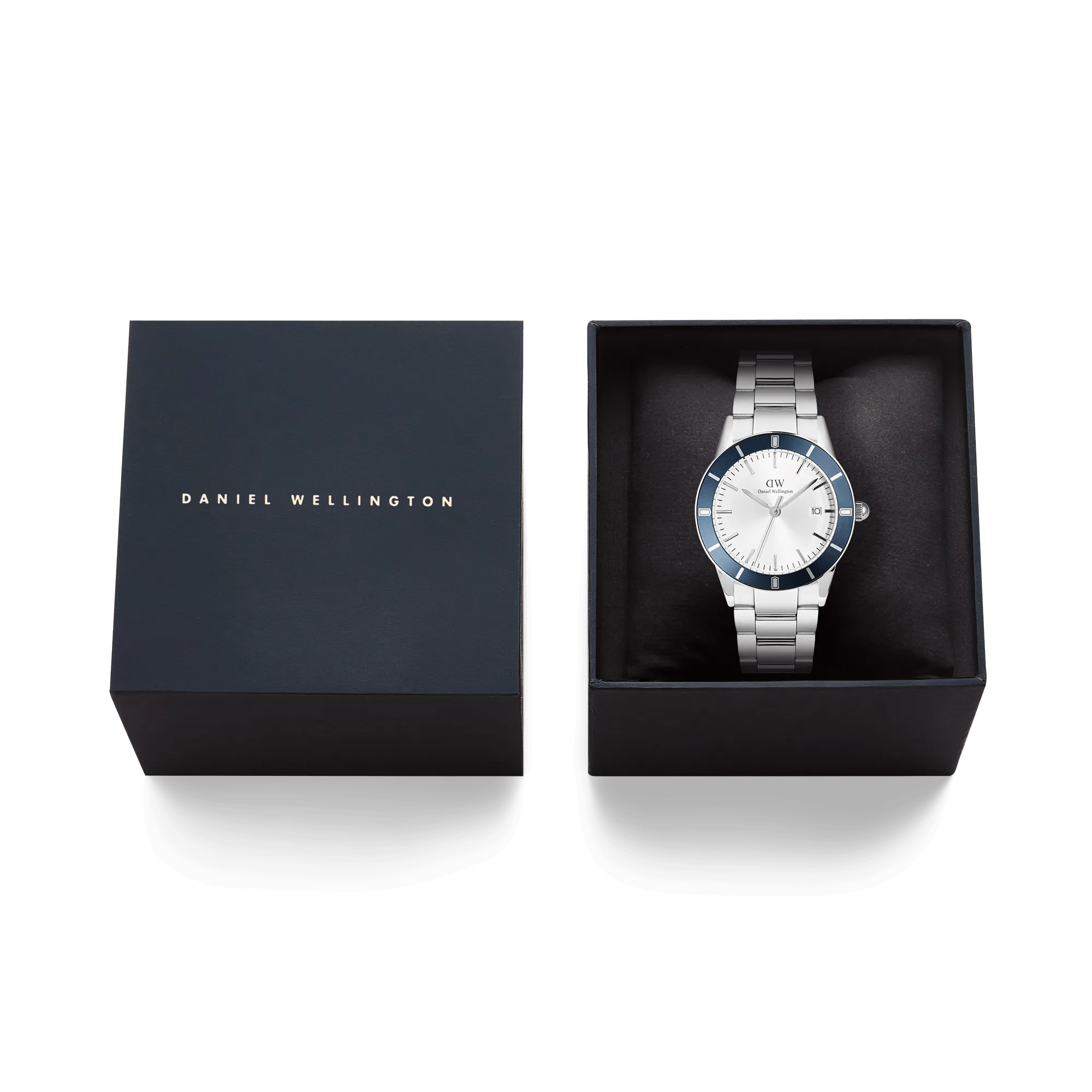 Iconic Paradigma Link Blue Bezel Silver