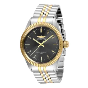 Invicta 29377 Men's Specialty Charcoal Dial Bracelet Quartz Watch