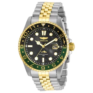 Invicta 30625 Men's Pro Diver Black and Green Bezel Bracelet Watch