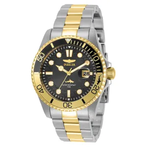 Invicta 30944 Men's Pro Diver Quartz Black Dial Bracelet Watch