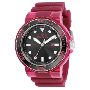 Invicta 32329 Men's Pro Diver Quartz Burgundy Silicone Strap Watch