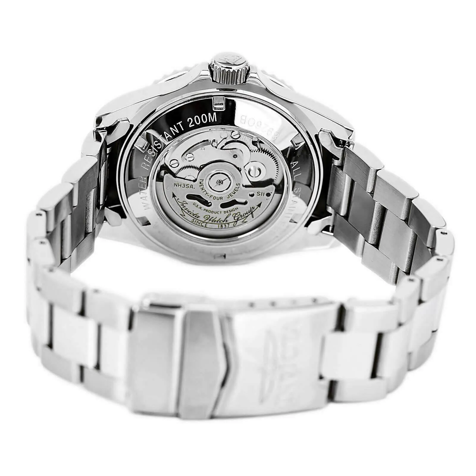 Invicta Men's Automatic Stainless Steel Watch - Pro Diver Black Dial | 8926C