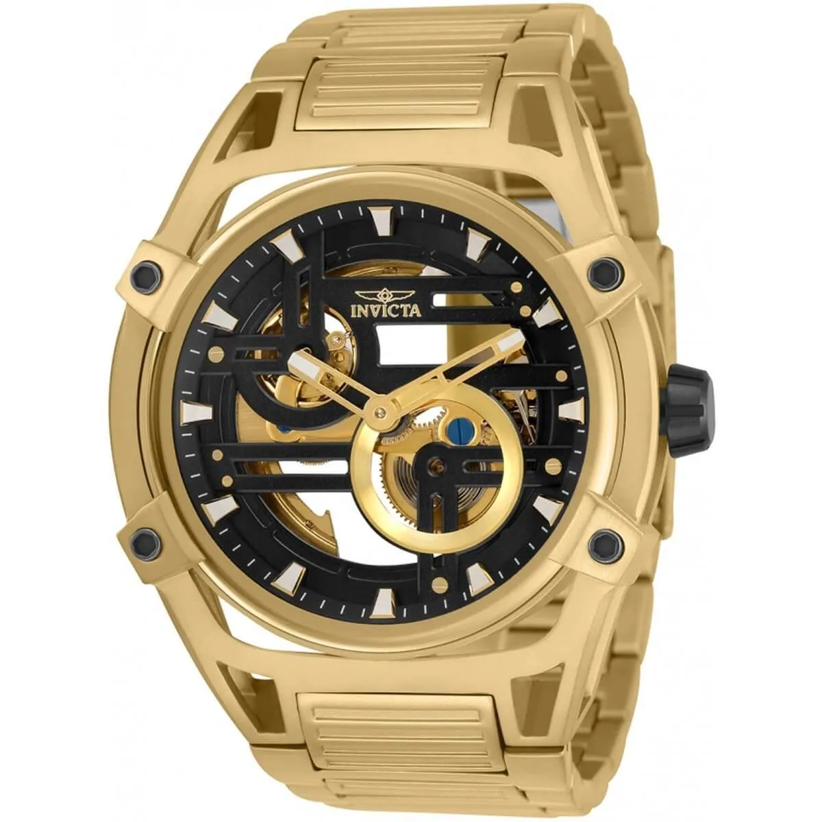 Invicta Men's Automatic Watch - Akula Yellow Gold Stainless Steel Bracelet | 32356